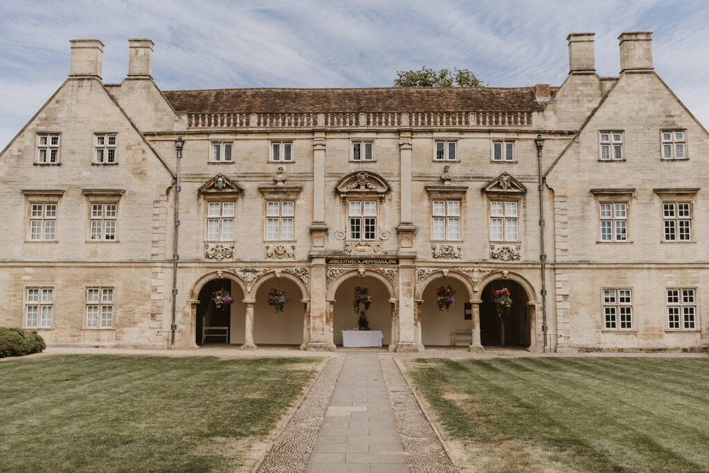 front view image of one of Cambridge university